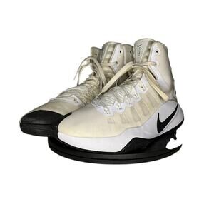 Mens Nike Hyperdunk TB High Basketball Sneakers Size 9 White Black